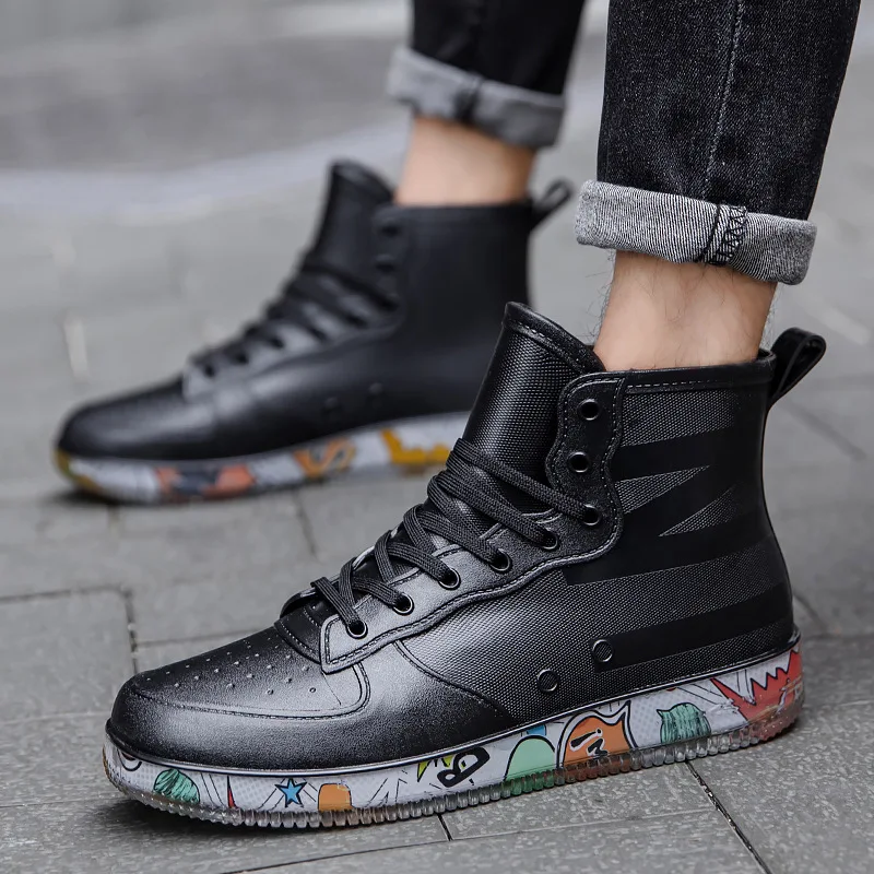 Men Rain Boots Fashion Trendy  - Fishing Boots recensie en prijs