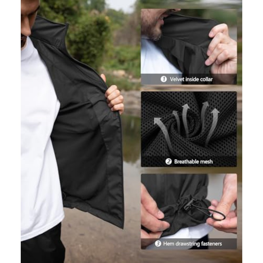 Men's Waterproof Golf Rain Sui - Fishing Rain Suit recensie en prijs