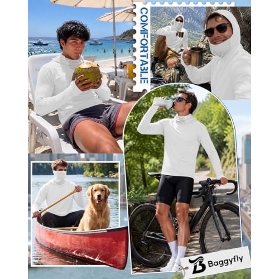 Men's UPF 50+ Sun Protection H - Fishing Hoodie recensie en prijs