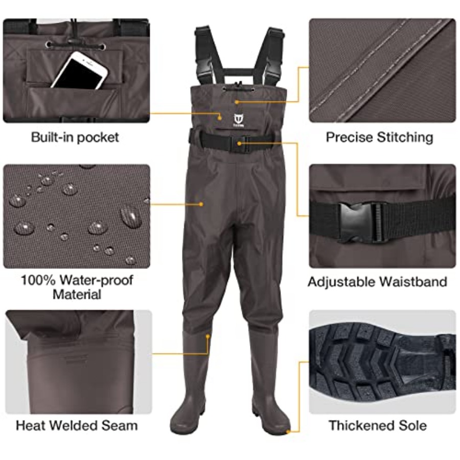 Bootfoot Chest Wader, 2-Ply Ny - Fishing Waders recensie en prijs