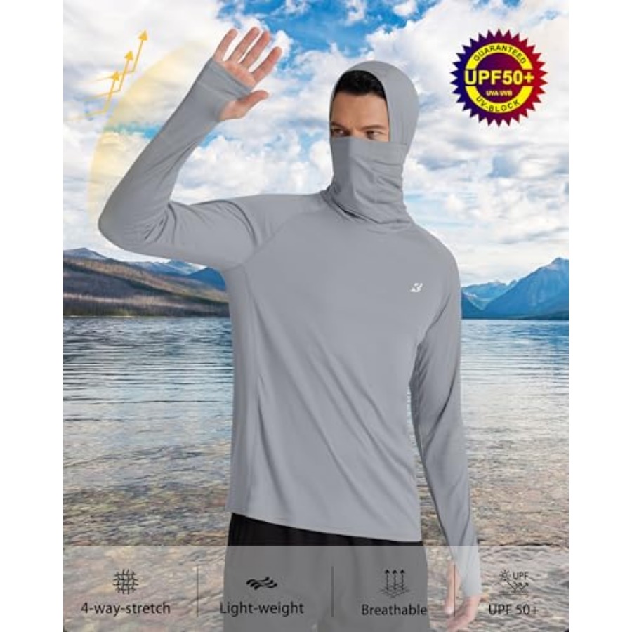 Roadbox UPF 50+ Men's Hooded F - Fishing Hoodie recensie en prijs