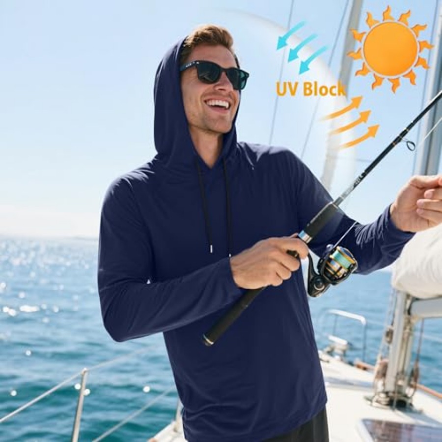 HovSiyla 5 Pack Men's Fishing  - Fishing Hoodie recensie en prijs
