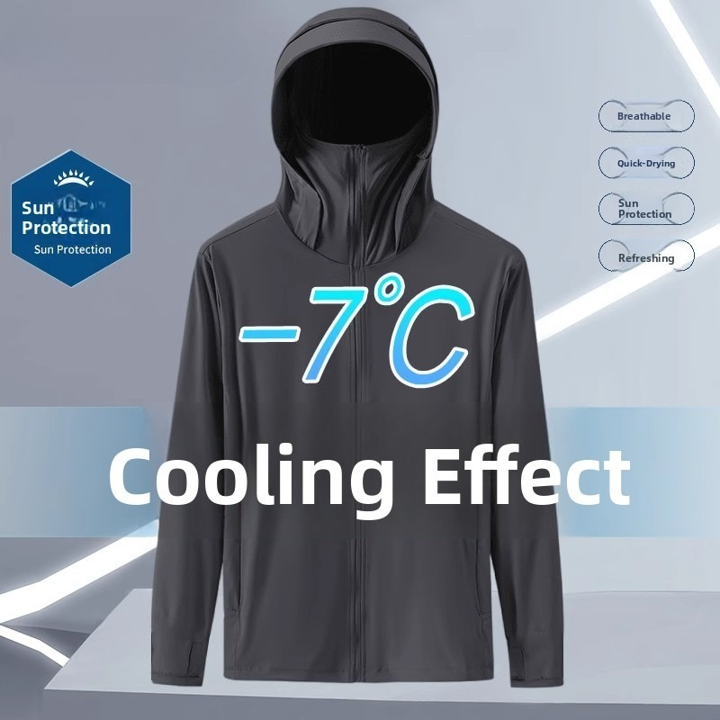 Summer Ice Silk Thin Hooded UV - Fishing Hoodie recensie en prijs