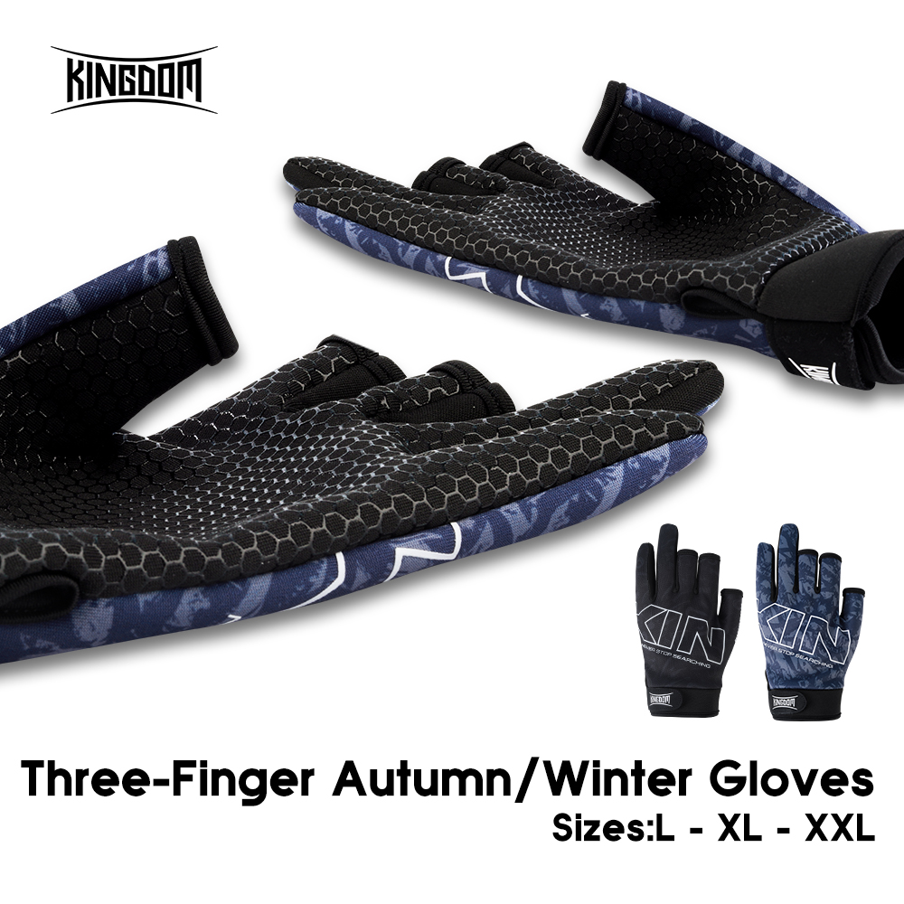 Kingdom Warm Winter Fishing Gl - Fishing Gloves recensie en prijs