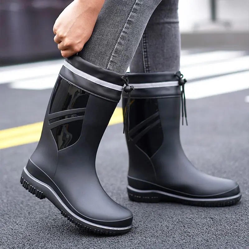 Fashion Men's Medium Tube Rain - Fishing Boots recensie en prijs
