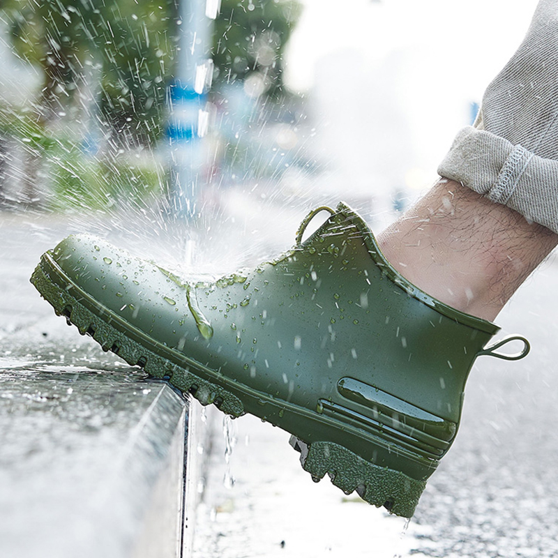 New Fashion Men Rain Boots Pla - Fishing Boots recensie en prijs