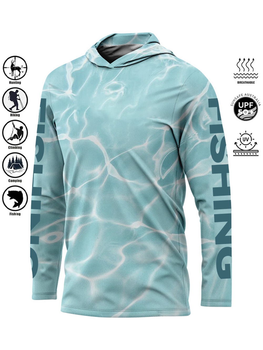 MALFC Hood Fishing Shirt Fishi - Fishing Rain Suit recensie en prijs