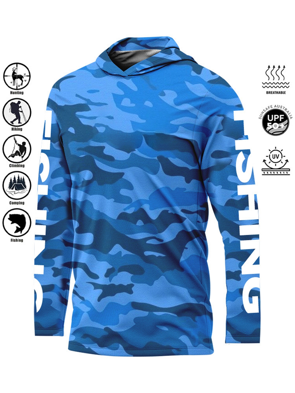 MALFC Hood Fishing Shirt Fishi - Fishing Rain Suit recensie en prijs