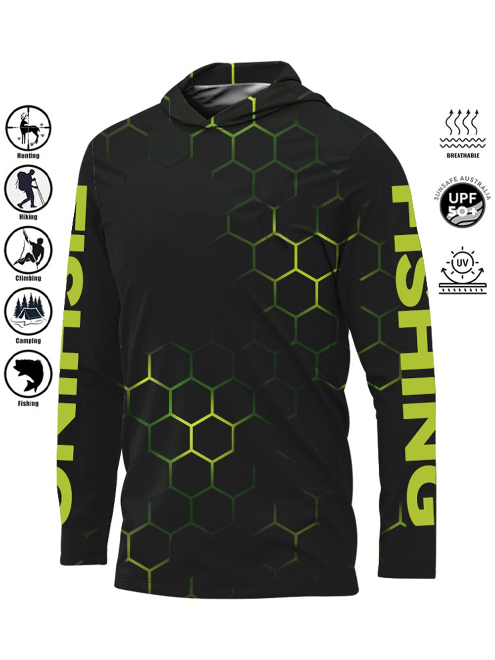 MALFC Hood Fishing Shirt Fishi - Fishing Rain Suit recensie en prijs